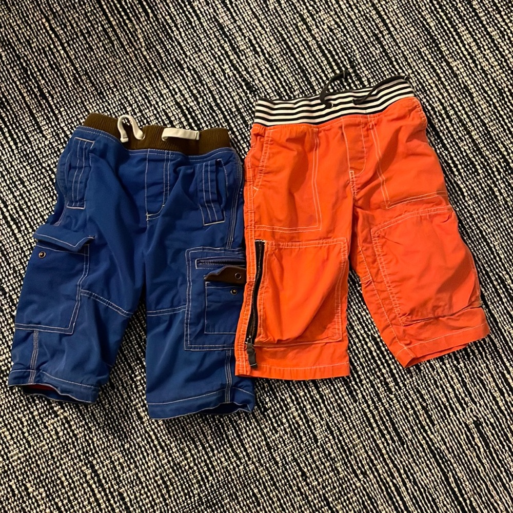 Mini Boden Cargo Shorts Bundle